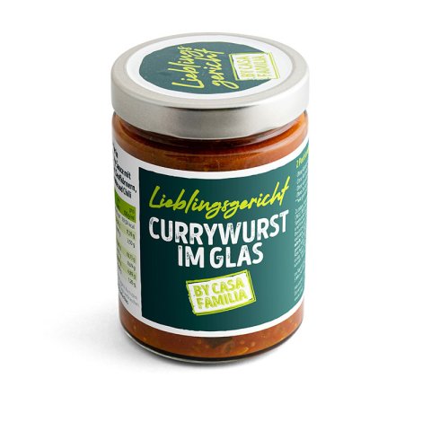 Currywurst im Glas - Lieblingsgericht by Casa Familia